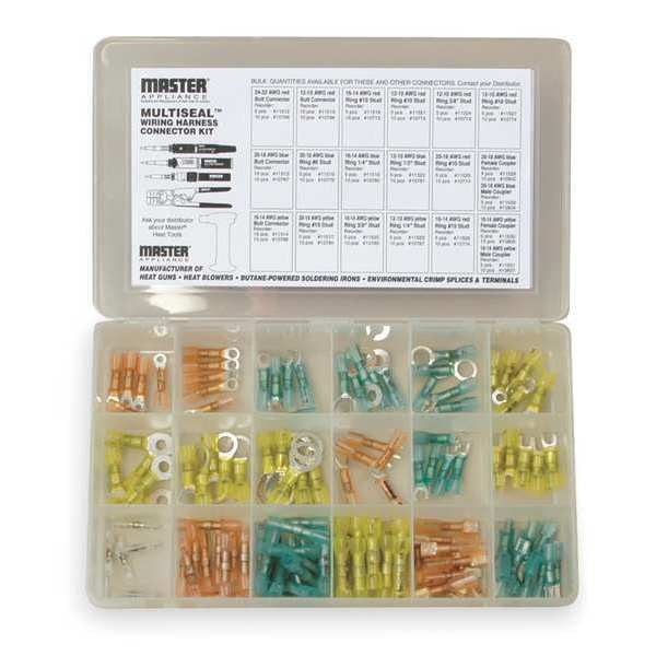 24-10 AWG Wire Termination Kit 120 Piece