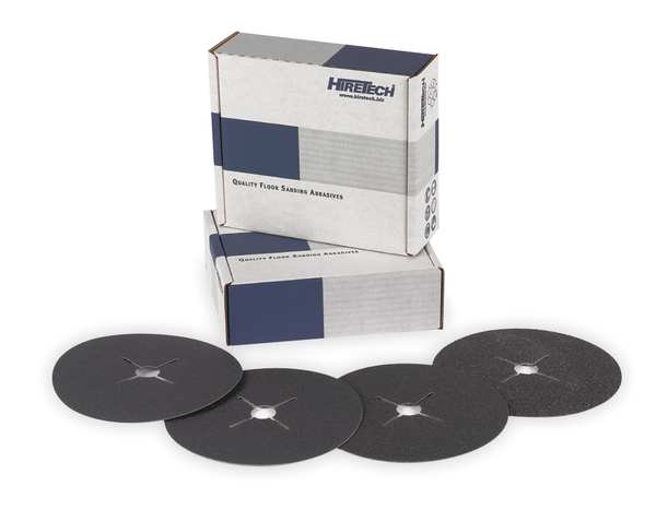 Abrasive Disc, Paper Back 24 Grit, PK25