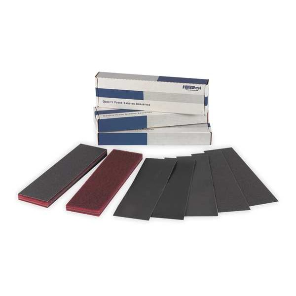 Abrasive Sheet, Adhesive Back 180, PK50