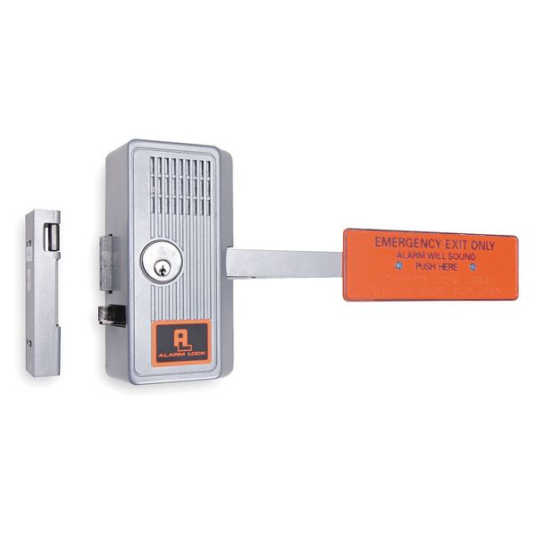 Emergency Exit Door Alarm, 99dB, Chrome