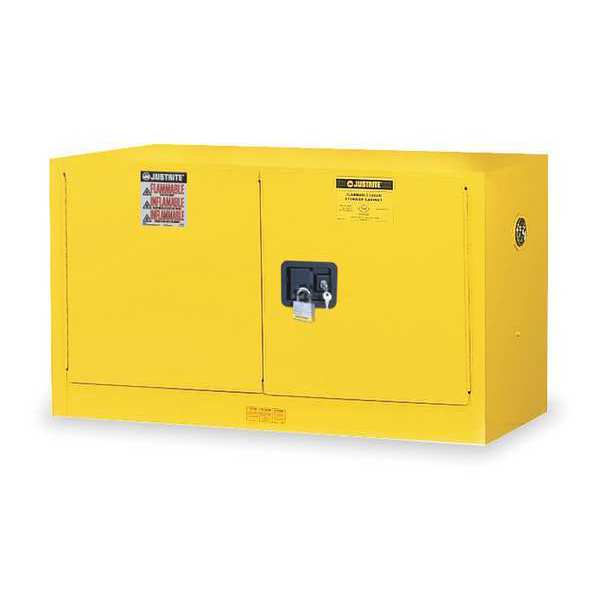 Sure-Grip EX Flammable Safety Cabinet, 17 gal., Yellow