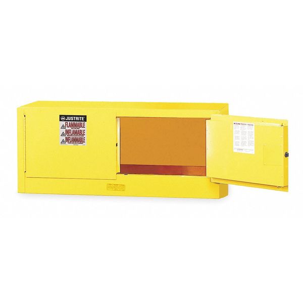 Sure-Grip EX Flammable Safety Cabinet, 12 Gal., Yellow