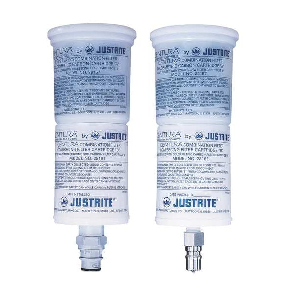 2 gal. White Polyethylene, Polypropylene HPLC Waste Can