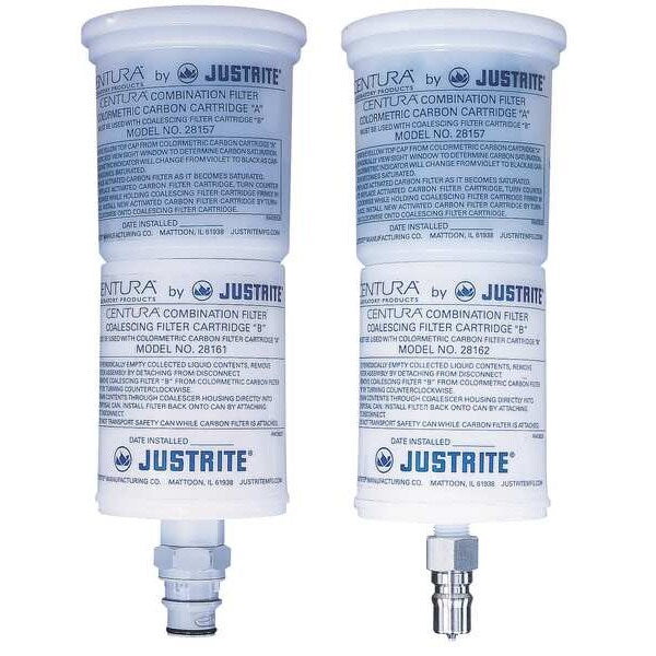 2 gal. White Polyethylene, Polypropylene HPLC Waste Can