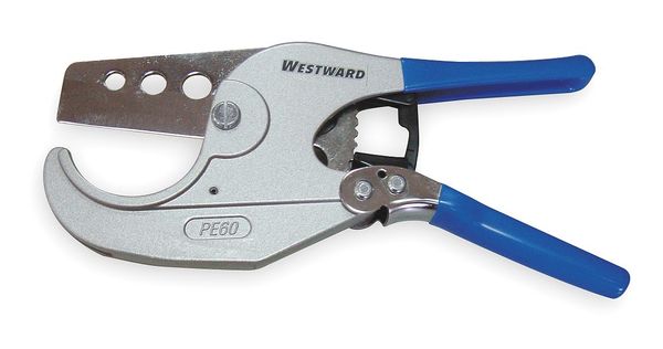 PVC Pipe Cutter, Ratchet Action, 1 To 2 In