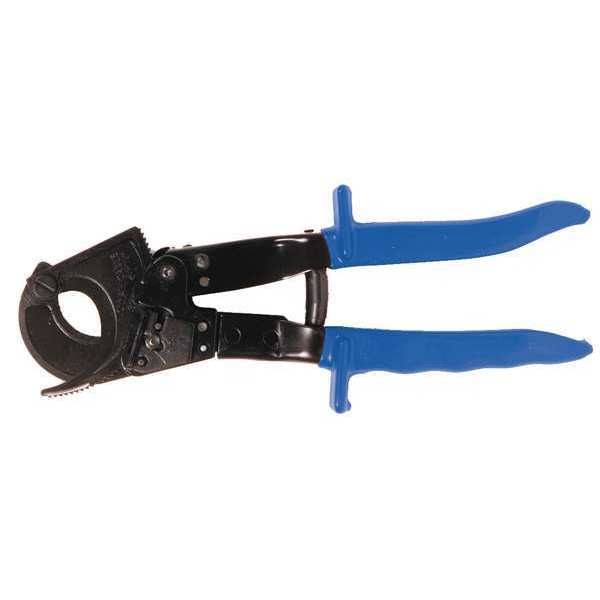 Ratcheting Cable Cutter, 12 In, 1/4 In Cap