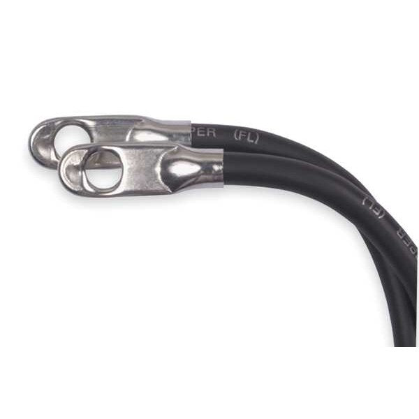 4 AWG 60VDC Battery Cable with Lugs 400A 58