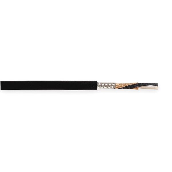 20 AWG 2 Conductor Stranded Multi-Conductor Cable BK