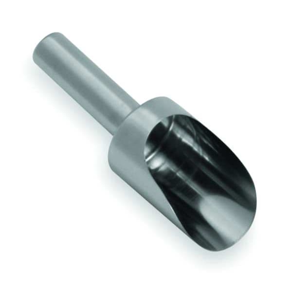 Scoop, 8 Oz, 304 Stainless Steel