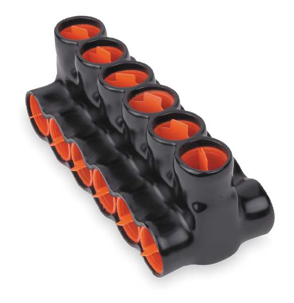 Insulated Multitap Connector, 7.50 In. L