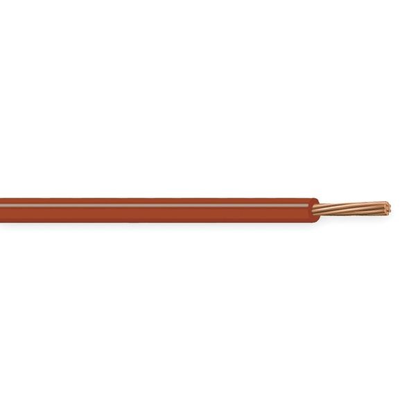 Machine Tool Wire, AWM, MTW, TEW, TFF, 10 AWG, 500 ft, Brown, PVC Insulation