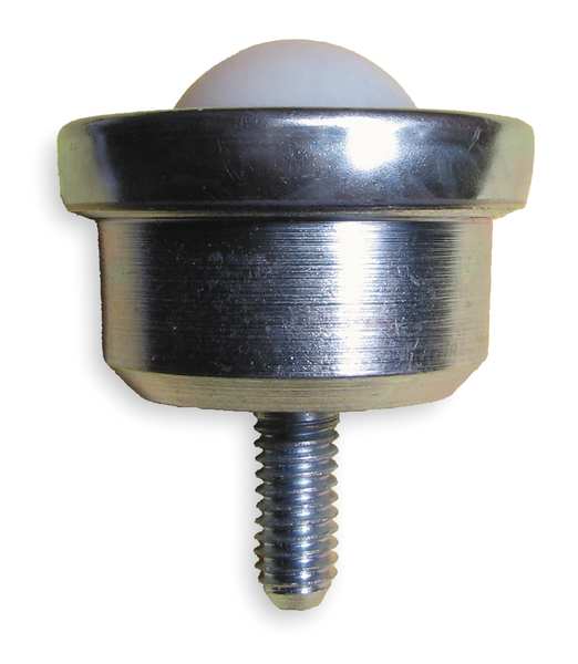 Ball Transfer, Threaded, 5/8In Ball Dia