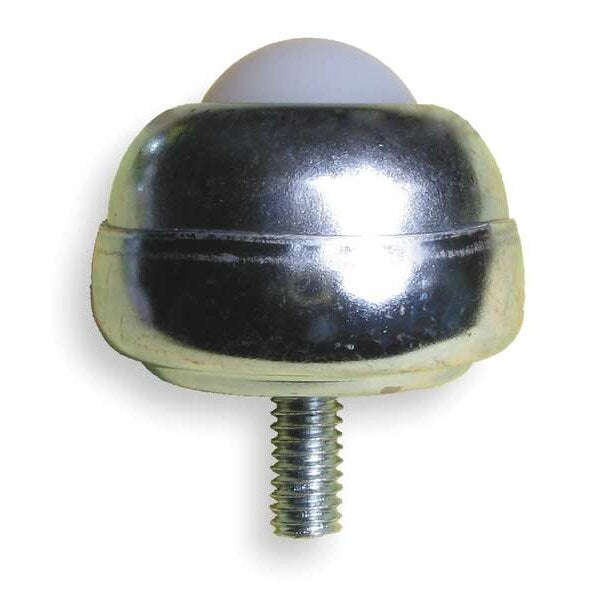 Ball Transfer, Threaded, 1In Ball Dia