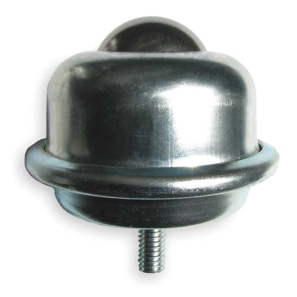 Ball Transfer, Threaded, 1-1/2In Ball Dia