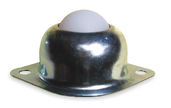 Ball Transfer, Flange, 1In Ball Dia