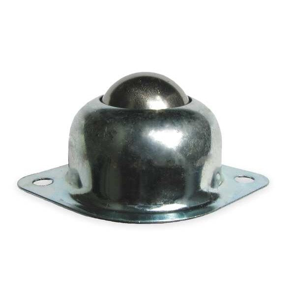 Ball Transfer, Flange, 1In Ball Dia