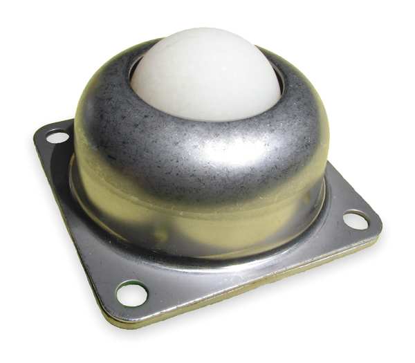 Ball Transfer, Flange, 1-1/2In Ball Dia