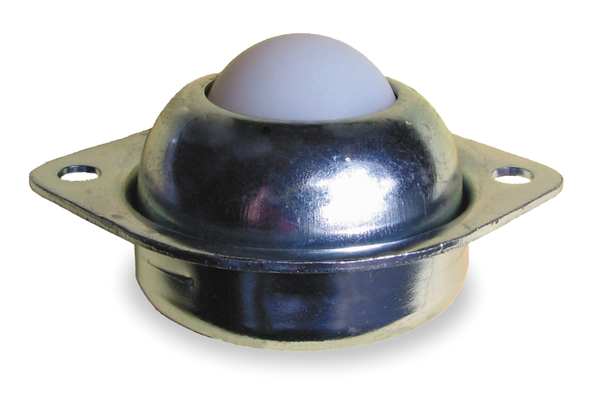Ball Transfer, Cntrsunk, 1In Ball Dia
