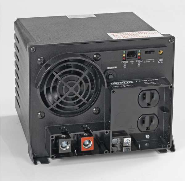 Inverter, Polycarbonate Case, Sine Wave Form, 1250W Nominal Output, 120V Output Voltage, 2 Outlets