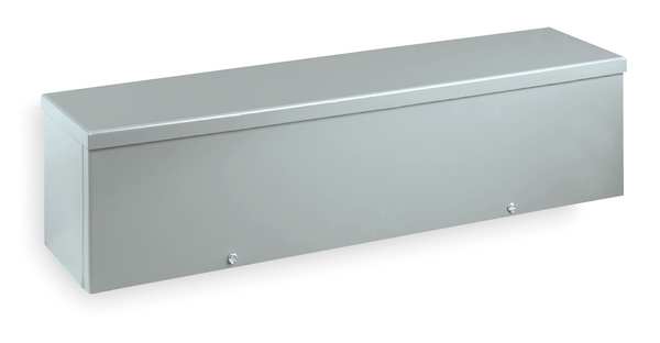 Wiring Trough, Mtllc, 4In.Hx 4In.Wx 48In.D