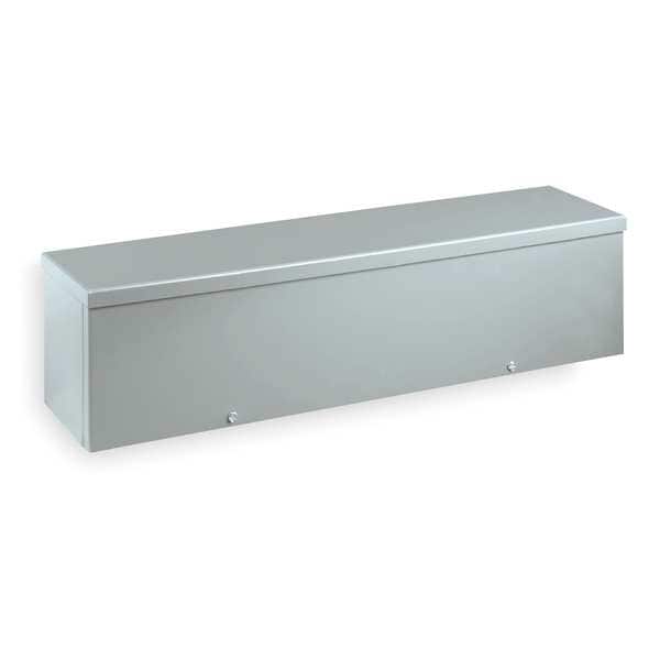 Wiring Trough, Mtllc, 4In.Hx 4In.Wx 24In.D