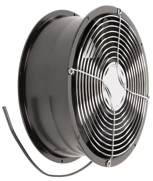 Standard Round Axial Fan, Round, 115V AC, 547 cfm, 10 in W.