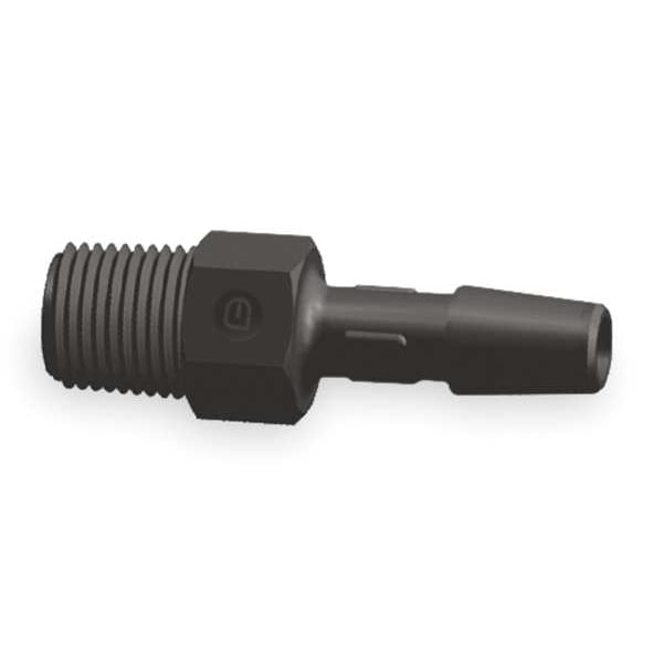 Adapter, Nylon, 3/8 In NPT, 150 PSI, PK10