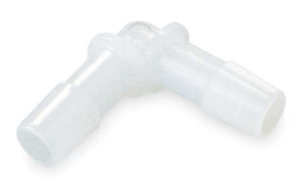Elbow, 90 Deg, 3/16 In, Barbed, HDPE, PK10