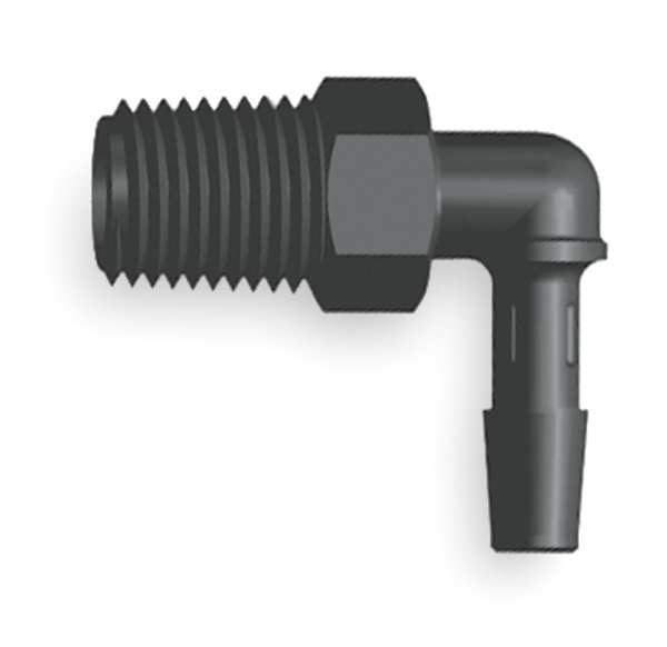 Elbow, Threaded, Nylon, 1 In NPT, PK10