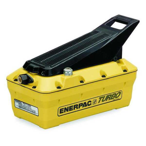 Turbo II Air Hydraulic Pump, Hand/Foot Operated 3/3 Treadle Valve, 127 in3 Usable Oil