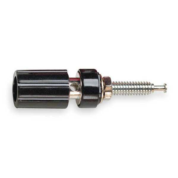 Standard Binding Post, 2500VDC, 15A, Black