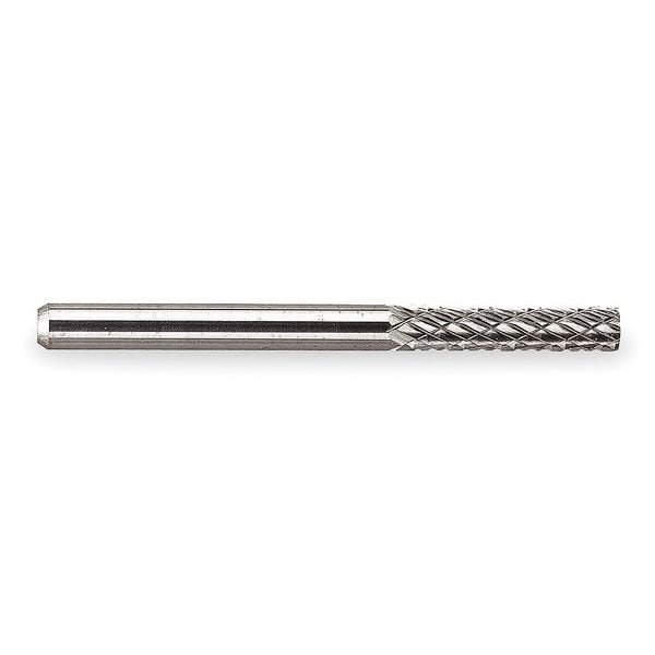 Carbide Bur, Cylindrical, 1/8, dbl Cut