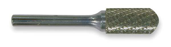 Carbide Bur, Cylindrical Ball, 3/8, dbl Cut