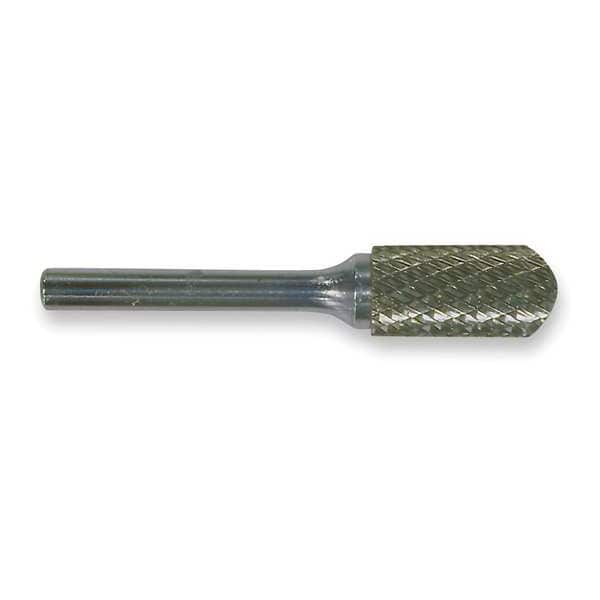 Carbide Bur, Cylindrical Ball, 1/2, dbl Cut