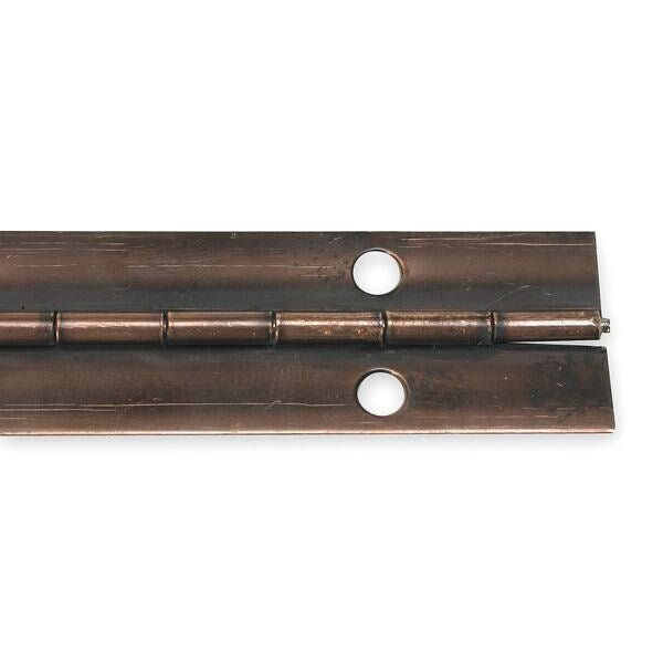 3/4 in W x 48 in H Antique Bronze Continuous Hinge