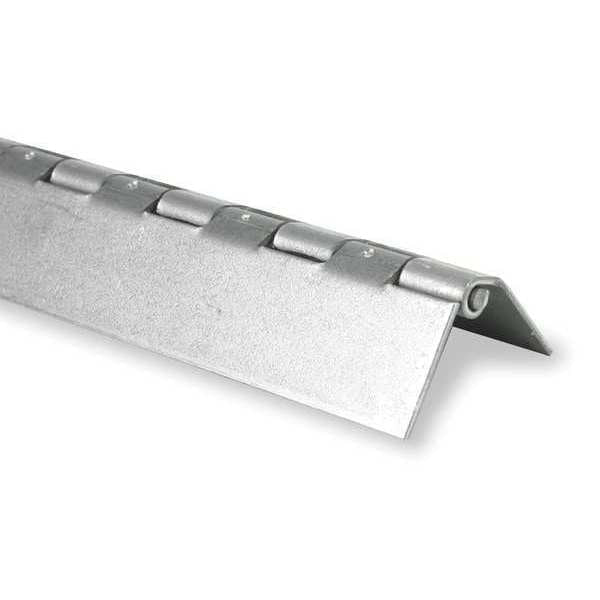 3/4 in W x 48 in H Bright Stainless Steel Continuous Hinge