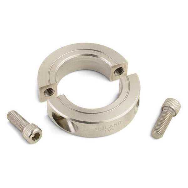 Shaft Collar, Clamp, 2Pc, 3mm, 303 SS
