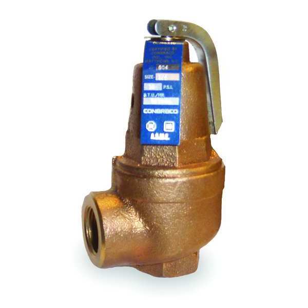Safety Relief Valve, 2 In, 50 psi, Bronze