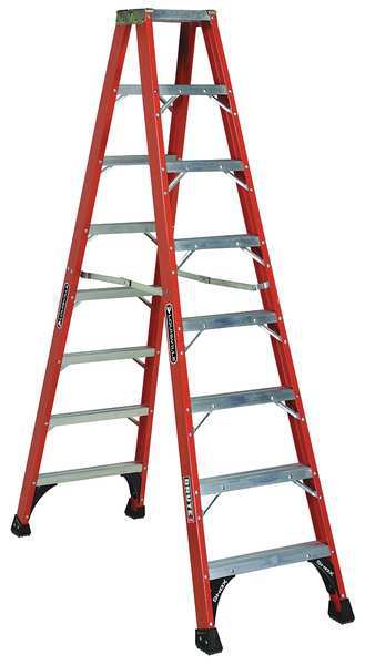 8 ft Fiberglass Twin Stepladder