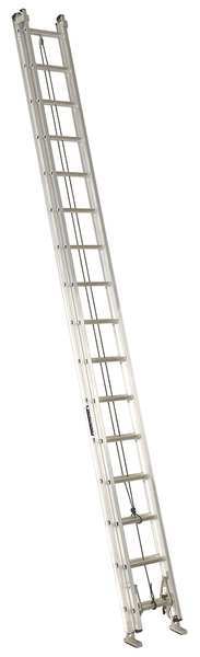 Aluminum Extension Ladder, 300 lb Load Capacity
