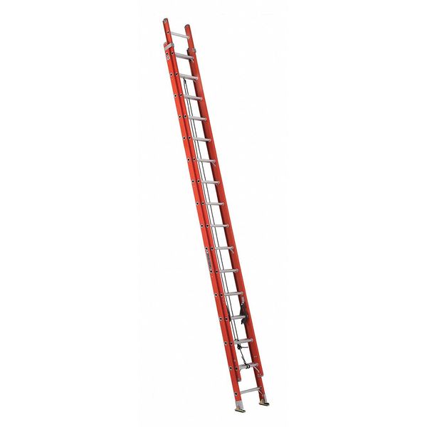 Fiberglass Extension Ladder, 300 lb Load Capacity