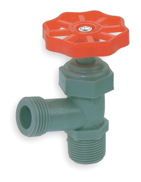 Boiler Drain Valve, 3/4 in., Celcon(R)