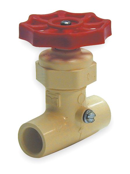 Stop and Waste Valve, 1/2 In, Solvent