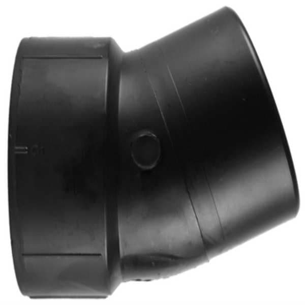 22-1/2 Street Elbow, 2 In Hub x Spigot