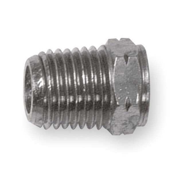 Nickel Plated Brass Reducing Bushing, MNPT x FNPT, 1/2