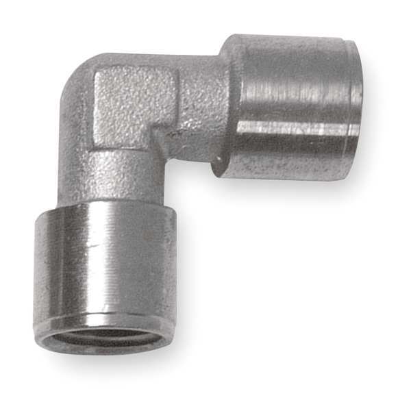 Nickel Plated Brass Female Elbow, FNPT, 1/4