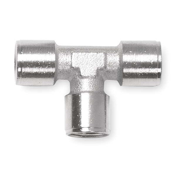Nickel Plated Brass Tee, FNPT, 3/8