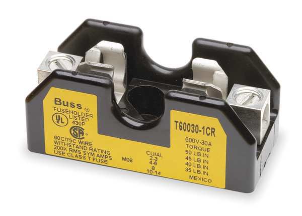 Fuse Block, Industrial, 30A, 1 Pole