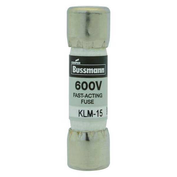Fuse, Fast Acting, 3/10A, KLM Series, 600V AC, 600V DC, 1-1/2