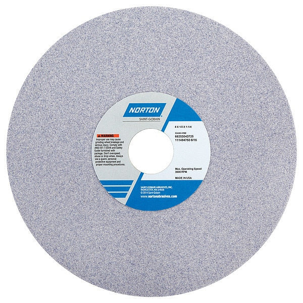 Grinding Wheel, T1, 8x1/2x1-1/4, AO, 46G, PK5
